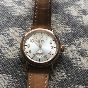 Rose Gold Shinola Women’s Watch
